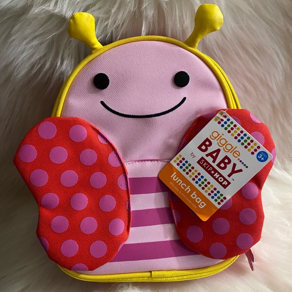 skip hop butterfly lunch bag